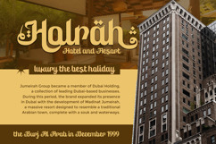 Ruhia Arabic - Arabic Style Display Typeface Product Image 9