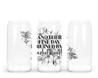 Glass Can Wrap Bundle | Sublimation Glass PNG | Glass Wrap Product Image 3
