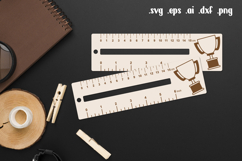 Back to School Wooden Liner Readers Guide Ruler Product Image 1