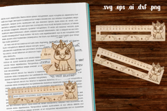 Unicorn Wooden Liner Readers Guide Ruler Product Image 1