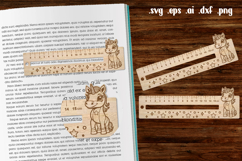 Unicorn Wooden Liner Readers Guide Ruler Product Image 1