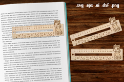 Unicorn Wooden Liner Readers Guide Ruler Product Image 1