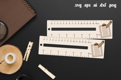 School Wooden Liner Readers Guide Ruler Product Image 1