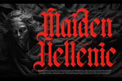 Rullayca | Blackletter Font Product Image 6