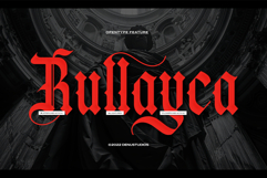 Rullayca | Blackletter Font Product Image 10