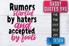 Sassy Quotes Design | Sassy SVG | Sarcastic Quotes SVG v.2 Product Image 1