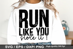 Run Like You Stole - Baseball SVG Design Product Image 1