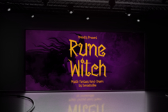 Rune Witch | Fantasy Hand Drawn Product Image 9