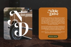 Runlight Harmony - Groovy Serif Display Font Product Image 9