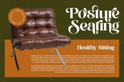 Runlight Harmony - Groovy Serif Display Font Product Image 13