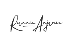 Runnie Anjanie Font Product Image 1