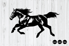 Running Horse Gallop SVG, Horse SVG, Animal SVG Product Image 1