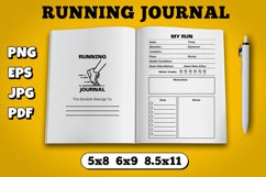 Amazon kdp running journal interior for kindle publisher Product Image 1