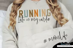 Running Late Is My Sleeve SVG, Mother's Day SVG Design Product Image 3