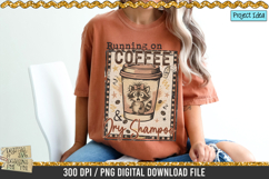 Running on coffee and dry shampoo is a professional design that is available at 300dpi PNG to use for Sublimation, iron-on transfer, DTG Printing and normal printing.