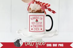 Christmas Mug SVG, Hot Cocoa SVG, Christmas Cheer SVG Product Image 1