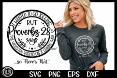 Jogging - Proverbs - So There's That - SVG PNG DXF EPS Product Image 1
