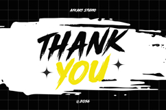 Rush Zone - Handwritting Brush Font Product Image 10