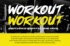 Rush Zone - Handwritting Brush Font Product Image 3