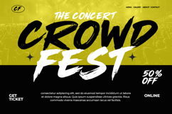 Rush Zone - Handwritting Brush Font Product Image 5