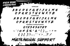 Rush Zone - Handwritting Brush Font Product Image 9
