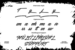 Rushel - Handwritting Brush Script Font Product Image 10