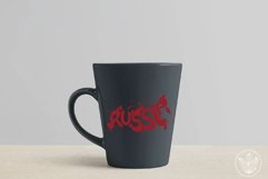 Russia svg cut file, map shape