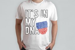 It&#039;s in my DNA Russia Flag Fingerprint PNG Sublimation Product Image 2