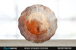 Rust Wind Spinner Sublimation PNG Design Product Image 1