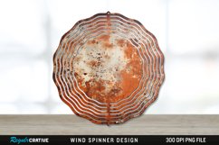 Rust Wind Spinner Sublimation PNG Design Product Image 1