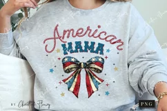 American Mama Coquette PNG | Patriotic PNG Product Image 2