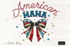 American Mama Coquette PNG | Patriotic PNG Product Image 4