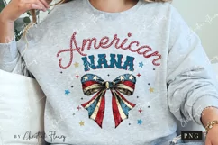 American Nana Coquette PNG | Patriotic PNG Product Image 2