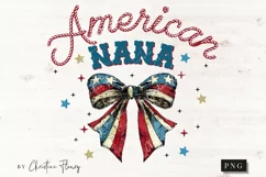 American Nana Coquette PNG | Patriotic PNG Product Image 4