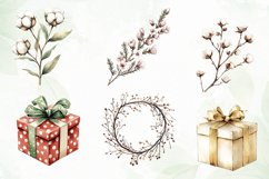 Rustic Christmas Clipart Sublimation Product Image 4