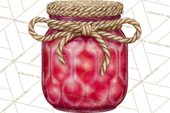 Cottagecore Christmas Clip Art, Cozy Woodland Holiday PNG Product Image 2