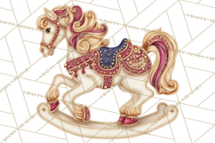 Cottagecore Christmas Clip Art, Cozy Woodland Holiday PNG Product Image 3