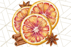 Cottagecore Christmas Clip Art, Cozy Woodland Holiday PNG Product Image 5