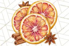Cottagecore Christmas Clip Art, Cozy Woodland Holiday PNG Product Image 5