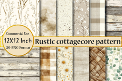 Rustic cottagecore seamless pattern Product Image 1