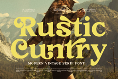 Rustic Cuntry - Modern Vintage Serif Font Product Image 1
