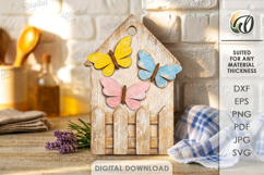 Rustic Cutting Board Laser Cut. Kitchen Cutting Board SVG Product Image 1