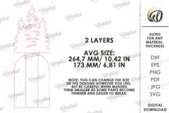 Rustic Kitchen Cutting Board Laser Cut. Chopping Board SVG Product Image 2