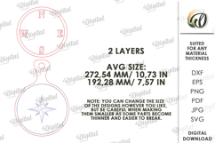 Rustic Kitchen Cutting Board Laser Cut. Chopping Board SVG Product Image 2