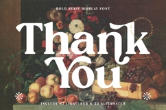 Rustic Delight - Bold Serif Display Font Product Image 20