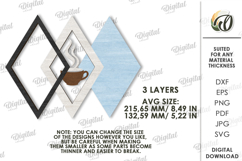 Rustic Kitchen Wall Decor Laser Cut. Kitchen SVG Product Image 2