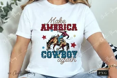 Make America Cowboy Again PNG | Patriotic PNG Product Image 3