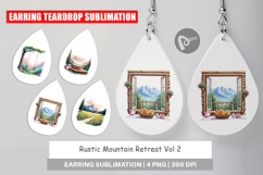 Earring Rustic Mountain Escape Product Image 1