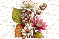 Rustic Woodland Animals Mini World Clipart PNG, Forest Product Image 2