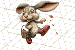 Rustic Woodland Animals Mini World Clipart PNG, Forest Product Image 4